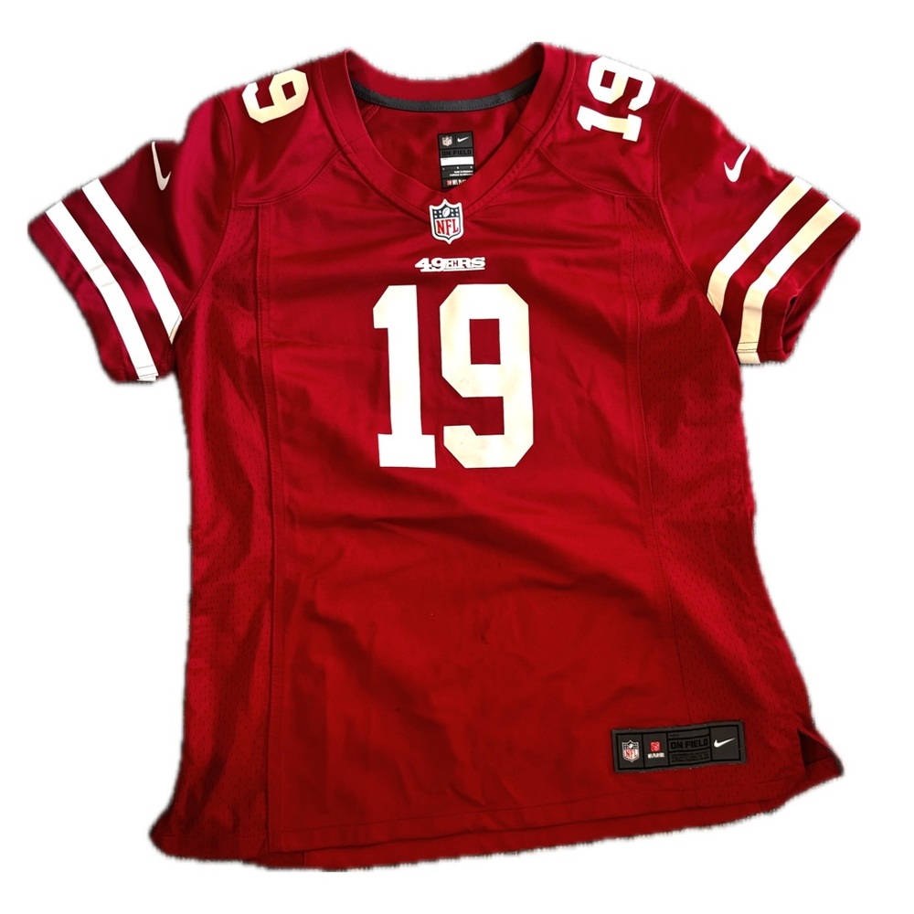 Nike Deebo Samuel #19 San Francisco 49ers Women’s NFL On Field Jersey Size L